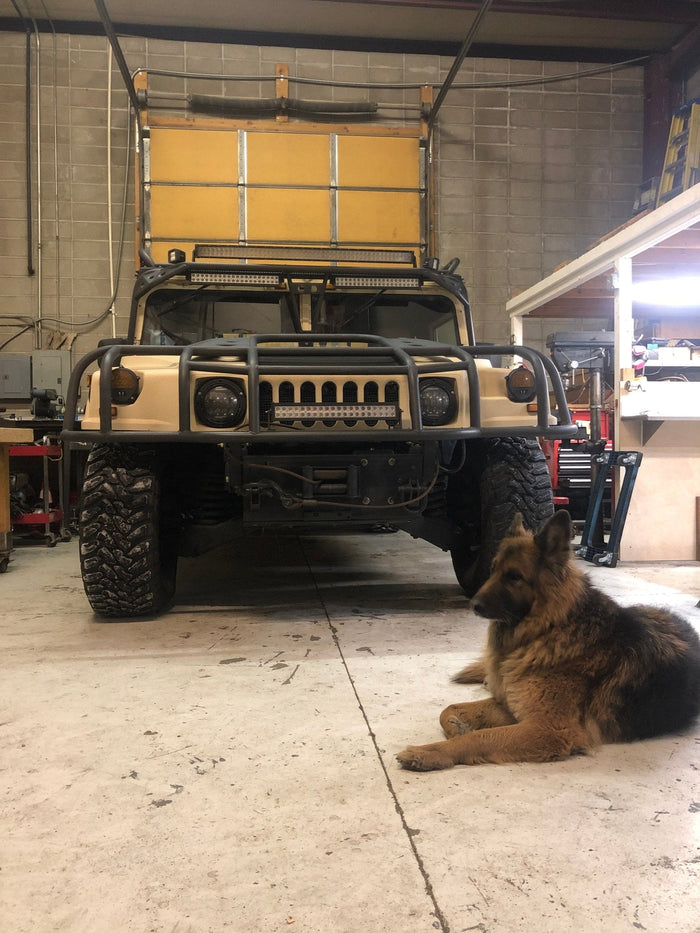 1995 Hummer H1: Full Service + WARN Zeon 12-S Winch
