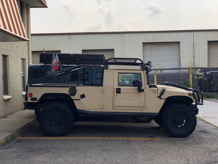 Hummer H1: Custom Bed Rack Modification