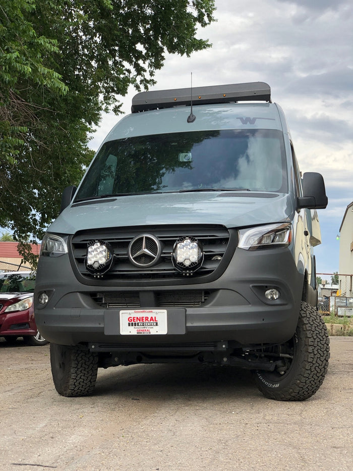 Mercedes Sprinter: Baja Designs LP9 + LP4 Light Install