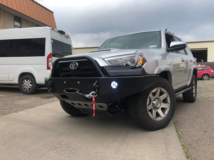 Toyota 4Runner: Shrockworks Front Bumper + WARN Winch