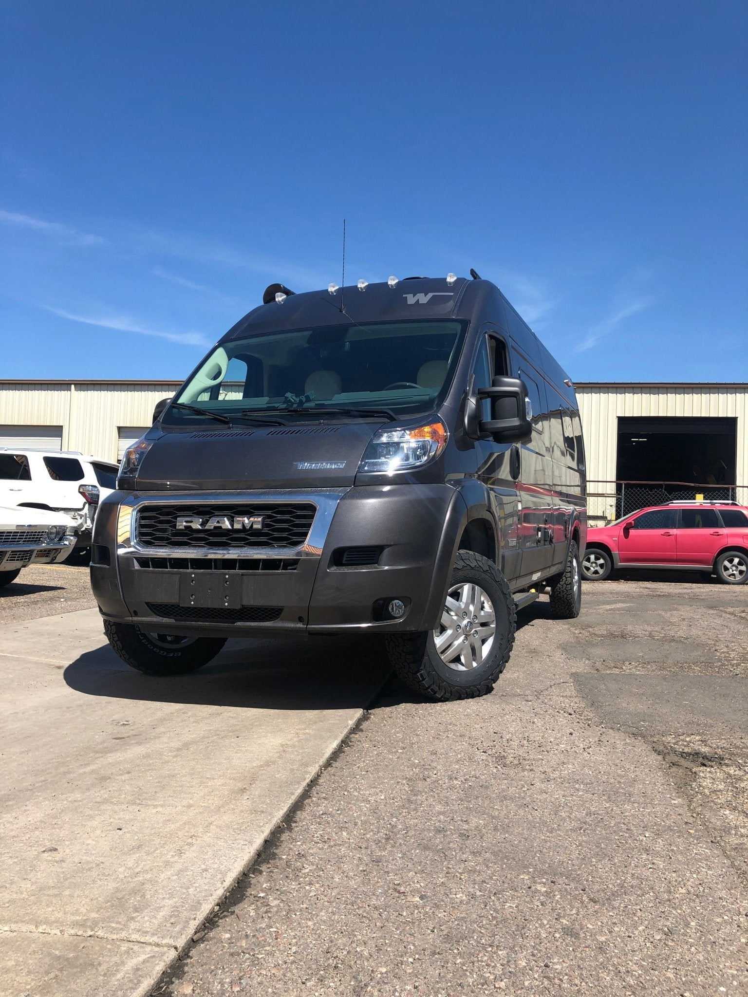 Winnebago Travao (Ram Promaster Chassis) Lift and Tires - Juggernaut USA