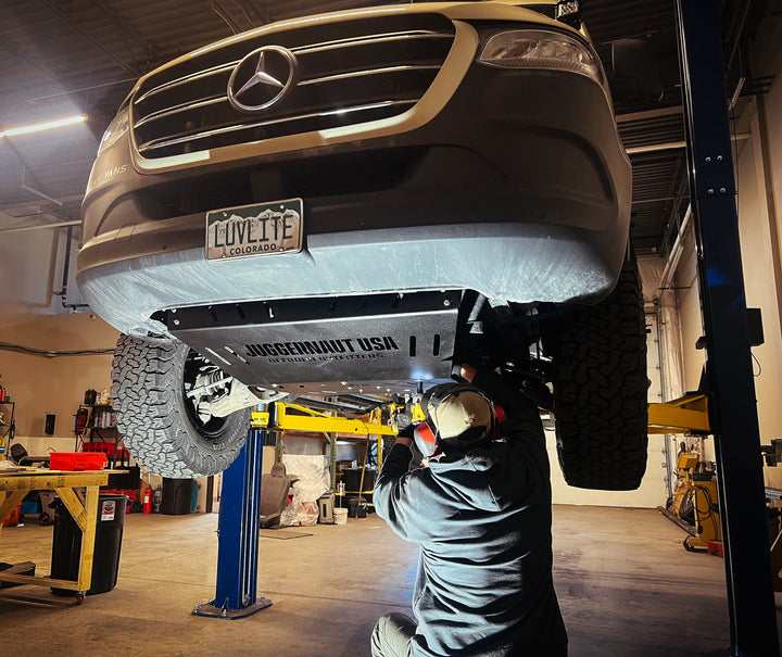 Mercedes Sprinter Engine and Transmission Skid Plate