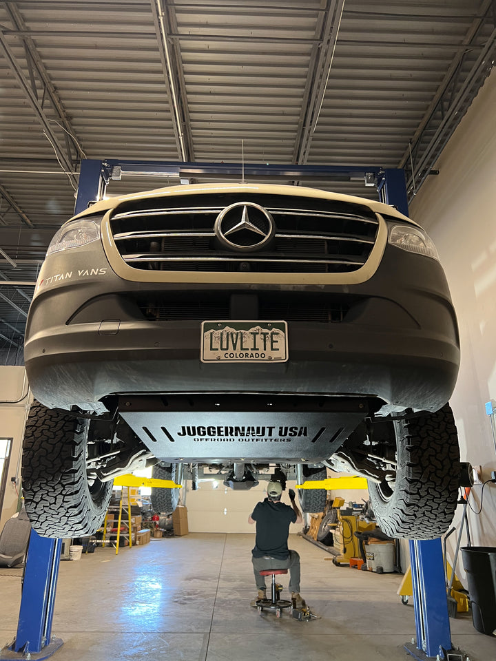 Mercedes Sprinter Engine and Transmission Skid Plate