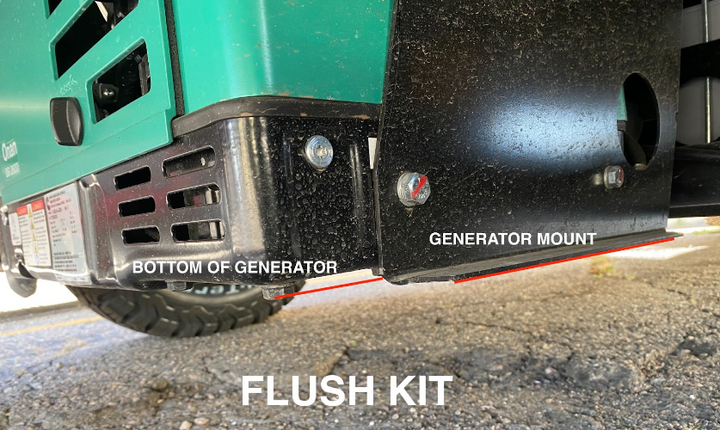 Generator Skid Plate for Ram Promaster RVs: Solis, Travato, Sequence