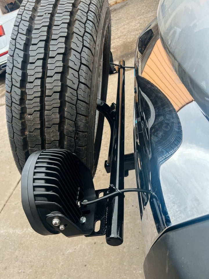 Front Spare Tire & Off Road Light Mounts for Ram Promaster / Fiat Ducato 1500, 2500, 3500 - Juggernaut USA
