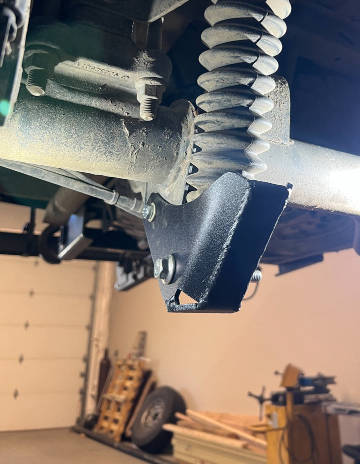 Sprinter Rear Shocks Skid Plates