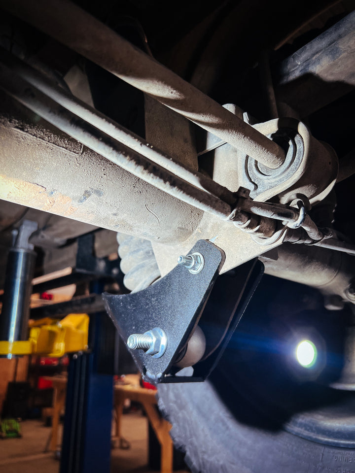 Sprinter Rear Shocks Skid Plates