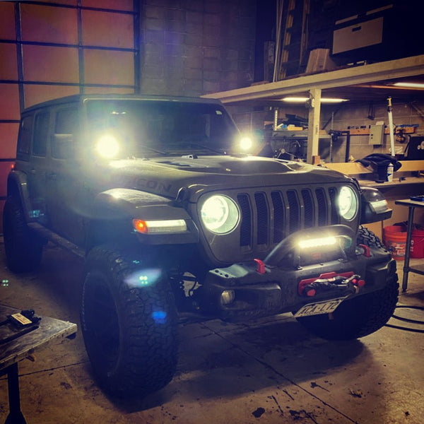 Jeep Wrangler JLU Rubicon: Teraflex 3.5-Inch Lift + 37s Full Build
