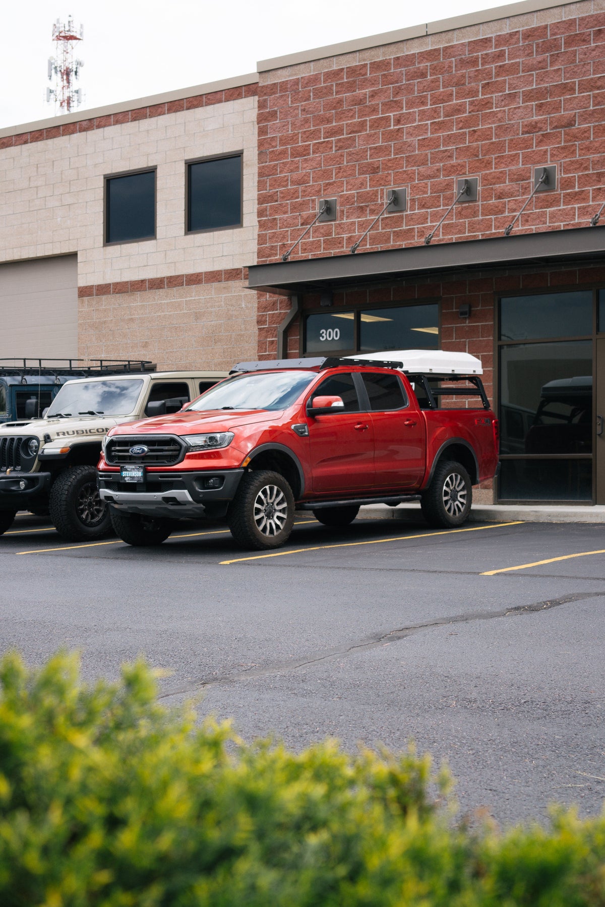Ford Ranger Prinsu Rack and Fox Ford Performance Leveling Kit Install