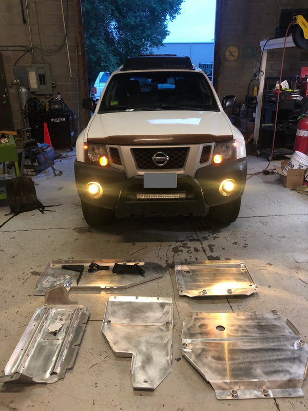 Nissan Xterra: Full Skid Plate Package Install