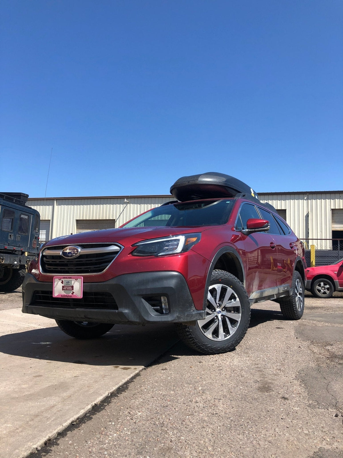 Subaru Outback Suspension Lift and Tires Install