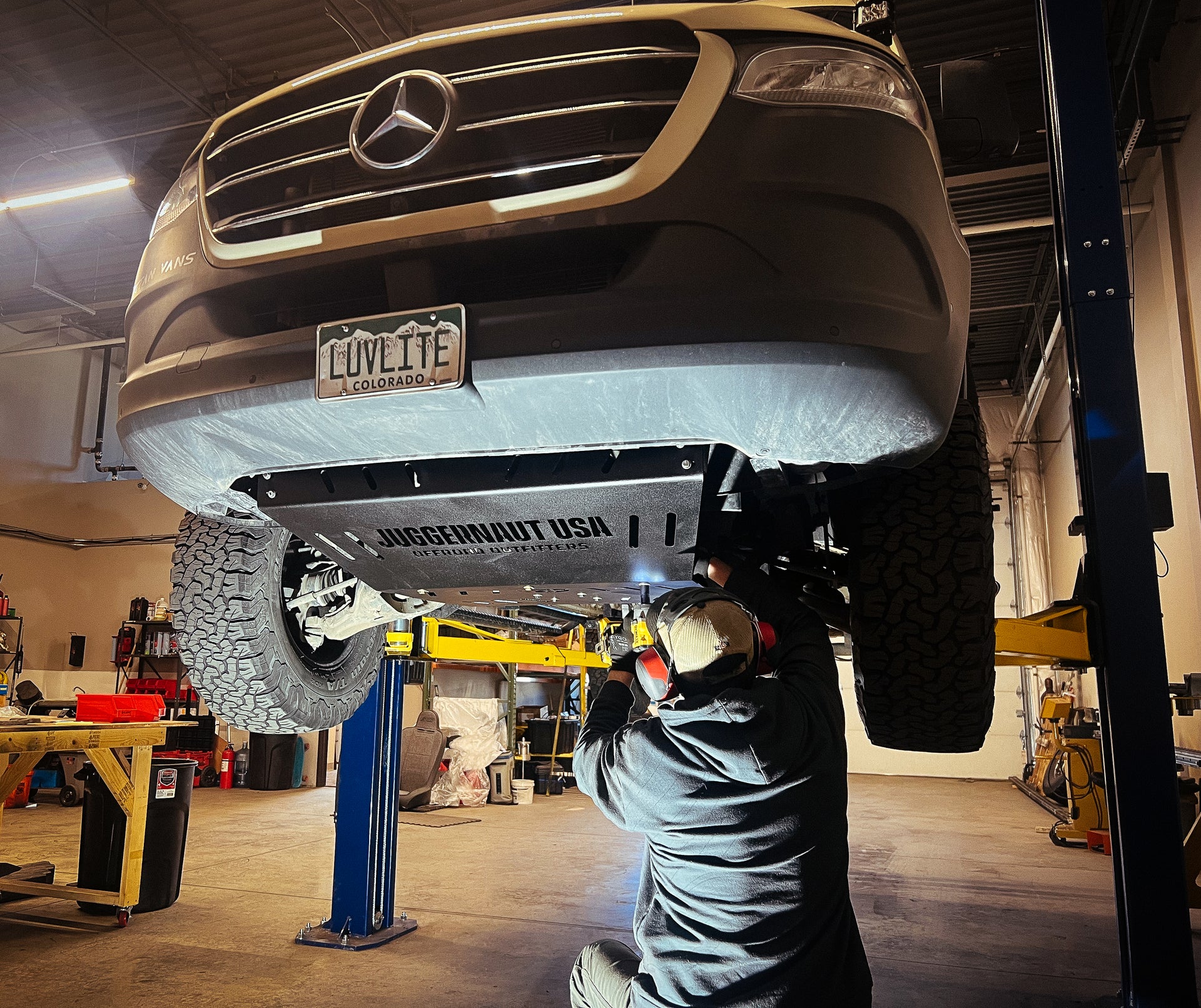 Generator Skid Plate for Ram Promaster Winnebago Solis/Travato and Tho