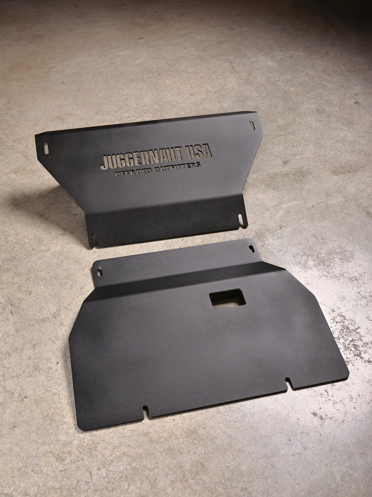 2018-2026 Lincoln Navigator Engine Skid Plate — CNC-cut 1/4 inch aluminum, made in Colorado by Juggernaut USA