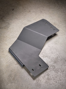 2009-2014 Ford F-150 Transfer Case Skid Plate — CNC-cut 1/4 inch aluminum, made in Colorado by Juggernaut USA