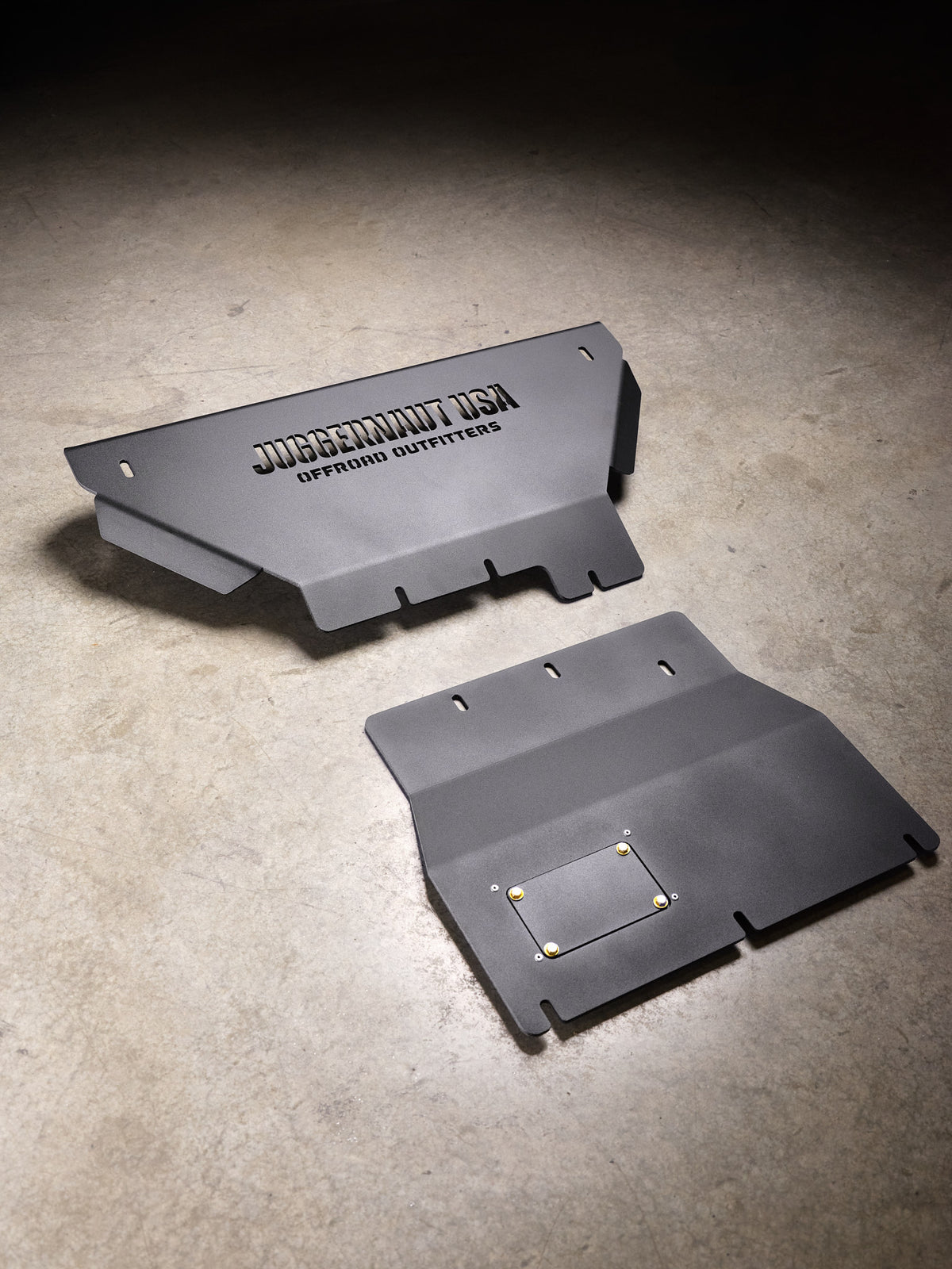 2024-2026 Ford Ranger / Ranger Raptor Engine Skid Plate — CNC-cut 1/4 inch aluminum, made in Colorado by Juggernaut USA