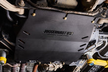 2024-2026 Ford Ranger / Ranger Raptor Transmission Skid Plate & Cat Shield — CNC-cut 1/4 inch aluminum, made in Colorado by Juggernaut USA (view 3)