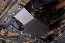 2024-2026 Ford Ranger / Ranger Raptor Transfer Case Skid Plate — CNC-cut 1/4 inch aluminum, made in Colorado by Juggernaut USA (view 3)