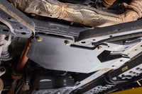 2024-2026 Ford Ranger / Ranger Raptor Transfer Case Skid Plate — CNC-cut 1/4 inch aluminum, made in Colorado by Juggernaut USA (view 5)