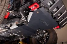 Toyota 4Runner engine skid plate — mounting detail