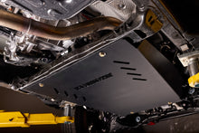 Toyota 4Runner transmission skid plate — mounting detail