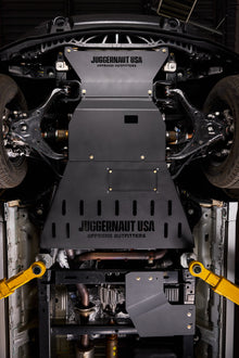 2015-2026 Ford F-150 Full Skid Plate Package — CNC-cut 1/4 inch aluminum, made in Colorado by Juggernaut USA (view 2)
