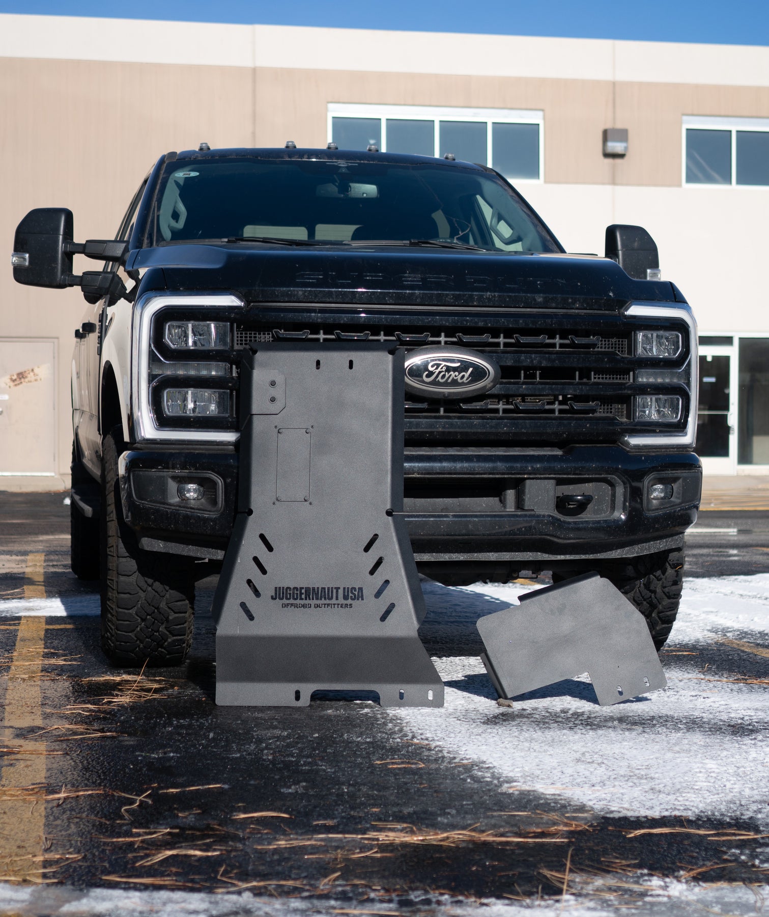 Ford Racing Plate 2020+ Ford Super Duty Skid Plate Package (F250, F350, F450, F550 ...