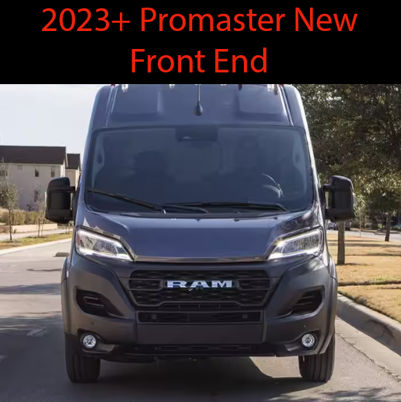 Ram Promaster LED Headlight Upgrade Kit (No Glue / OEM Direct Swap)