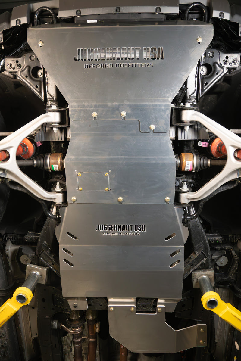 Ford Ranger 16 Plate Rear 2024-2026 Ford Ranger / Ranger Raptor Skid Plate Package – Juggernaut USA