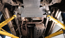2011-2021 Nissan NV1500/NV2500/NV3500 Transmission Skid Plate & Cat Shield — CNC-cut 1/4 inch aluminum, made in Colorado by Juggernaut USA (view 2)