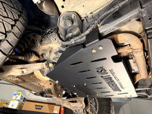 2009-2014 Ford F-150 Transmission Skid Plate & Cat Shield — CNC-cut 1/4 inch aluminum, made in Colorado by Juggernaut USA (view 5)