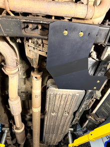 2009-2014 Ford F-150 Transfer Case Skid Plate — CNC-cut 1/4 inch aluminum, made in Colorado by Juggernaut USA (view 4)