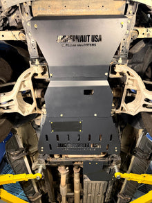 2009-2014 Ford F-150 Full Skid Plate Package — CNC-cut 1/4 inch aluminum, made in Colorado by Juggernaut USA (view 2)