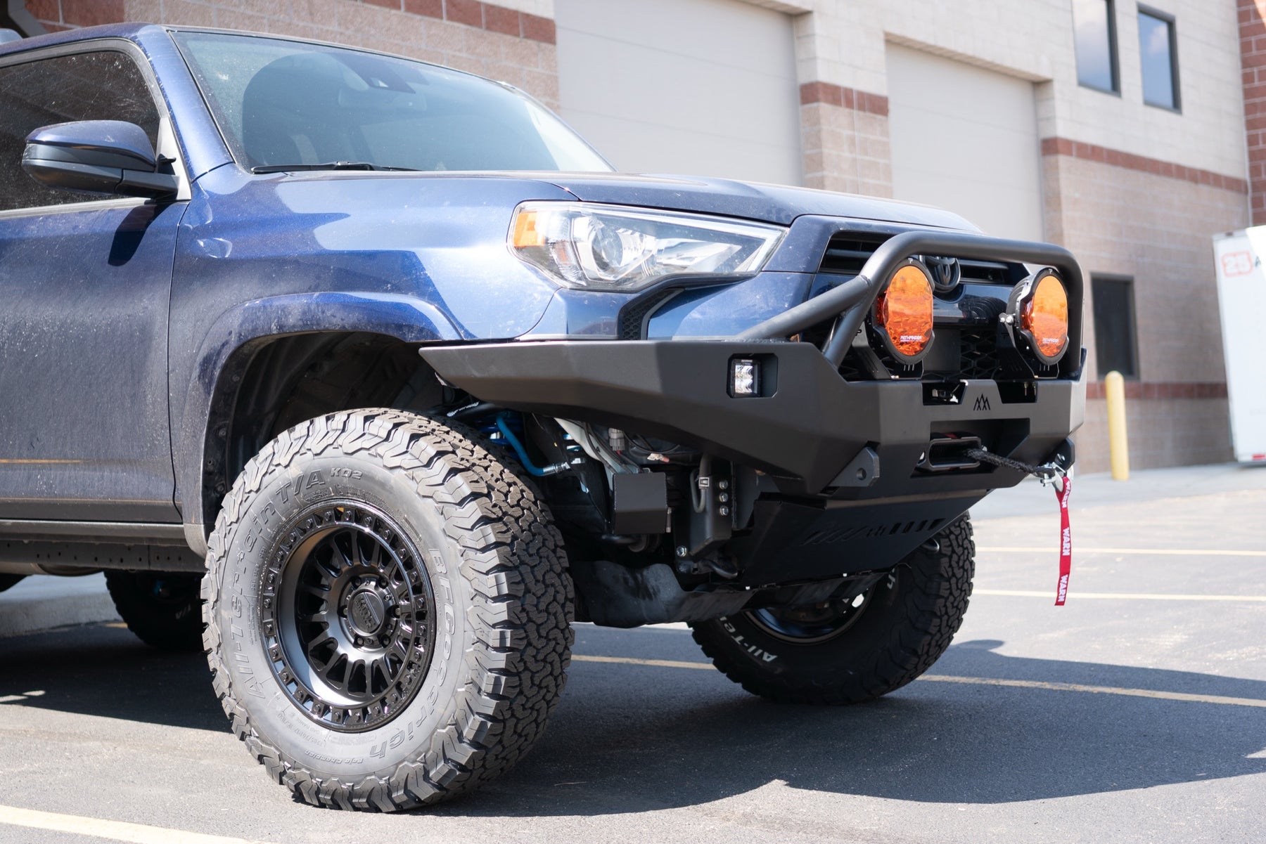 Off-Road Bumper Installation