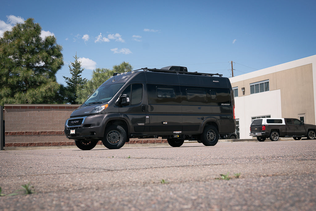 2014-2021 Journeys Offroad 2" Ram ProMaster Lift Kit — installed at Juggernaut USA, Colorado