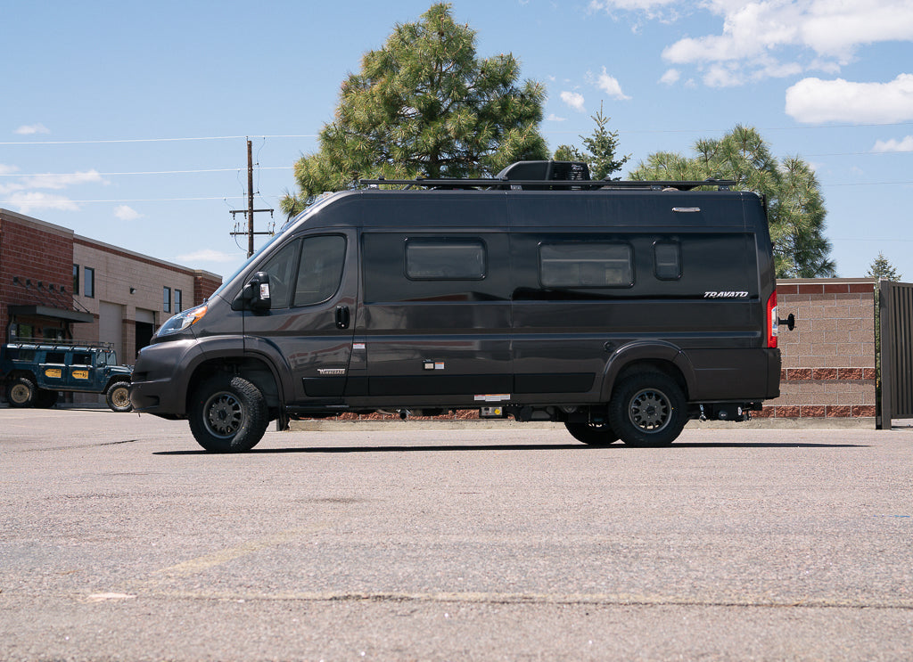 2014-2021 Journeys Offroad 2" Ram ProMaster Lift Kit — installed at Juggernaut USA, Colorado (view 2)