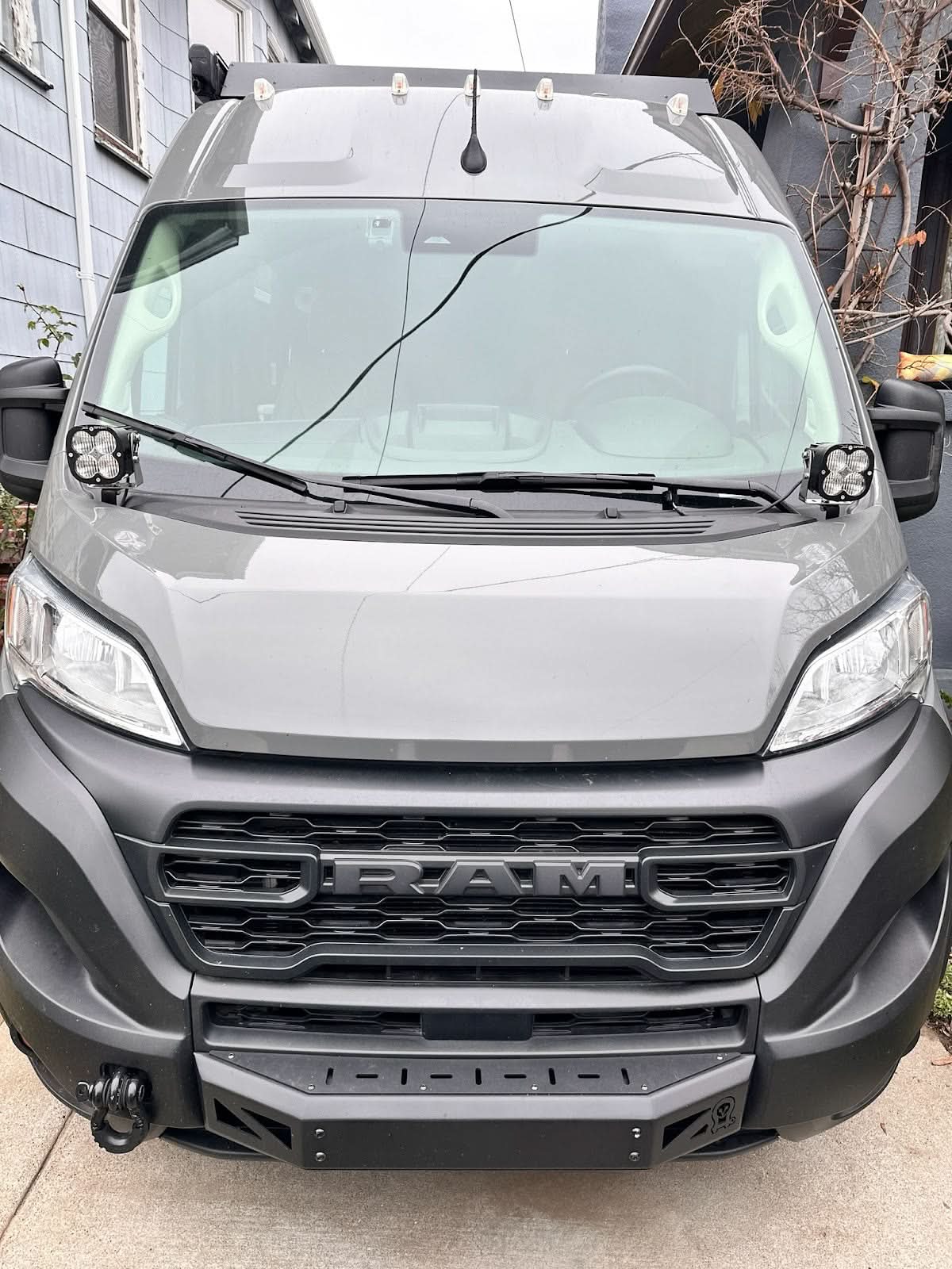2023-2026 Ram ProMaster Ditch Light Brackets (Lights Available) — installed at Juggernaut USA, Colorado