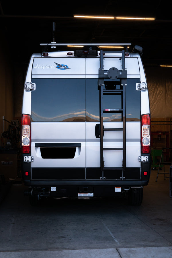2014-2026 Ram ProMaster Rear Spare Tire Rack for Prime Design Ladders