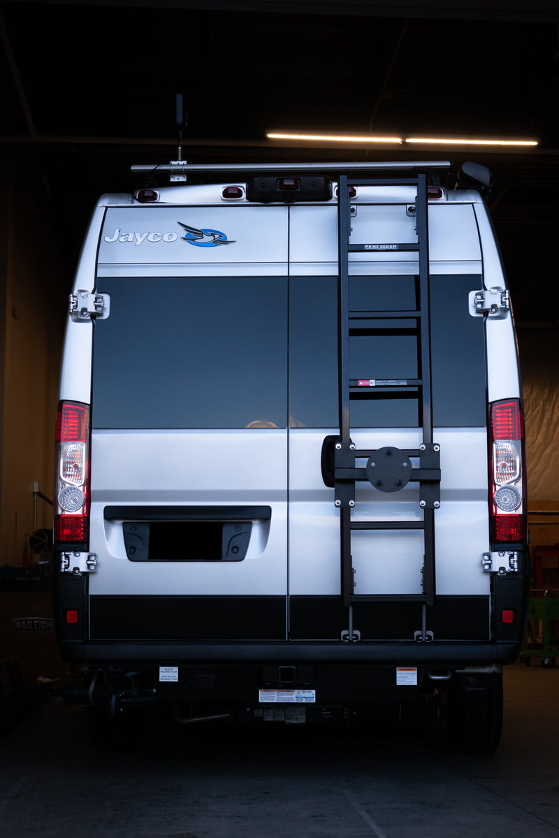 Nomad Rear Ladder 2014-2026 Ram ProMaster Rear Spare Tire Rack for Prime Design Ladders