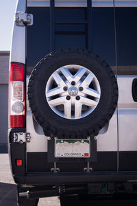 Promaster Rear Spare Tire Rack for Prime Designs Ladder