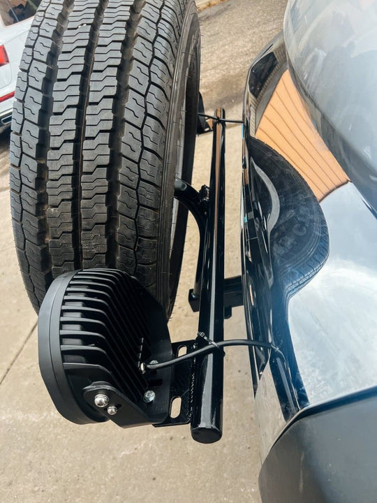 Front Spare Tire & OffRoad Light Mounts Juggernaut USA Juggernaut USA