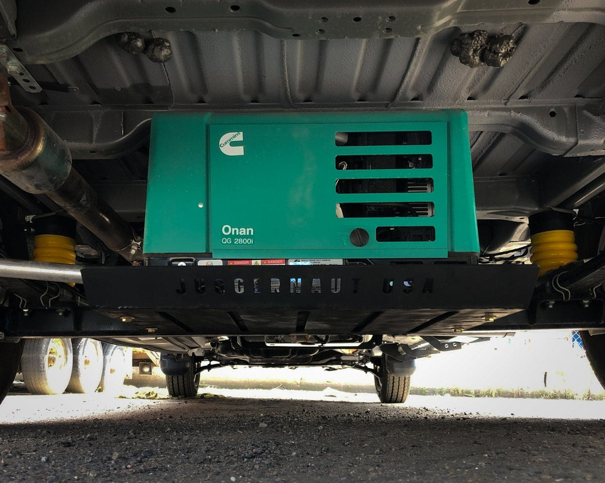 Generator Skid Plate for Ram Promaster Winnebago Solis/Travato and Thor Sequence - Juggernaut USA