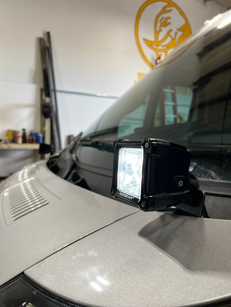 2014-2022 Ram ProMaster Ditch Light Brackets (Lights Available)