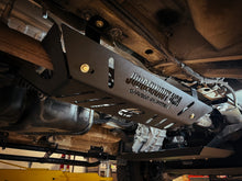 2010-2026 Mercedes Sprinter Catalytic Converter Guard & Shield — CNC-cut 1/4 inch aluminum, made in Colorado by Juggernaut USA (view 2)